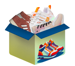 Budget Sneakers mystery blind box