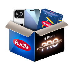 iPhone VS Barilla mystery blind box