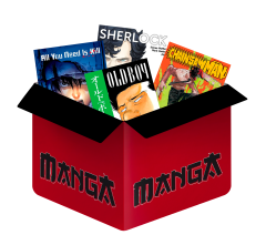 Manga mystery blind box