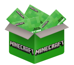 Minecraft Gift Cards mystery blind box